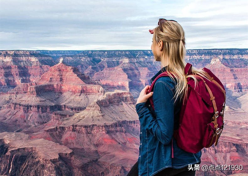 韩国明星双肩包,明星老花真皮双肩包女款