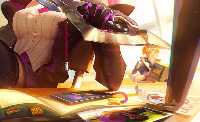 LOL拳头官宣盖伦卡特的爱情！网友：他俩原来是早恋？