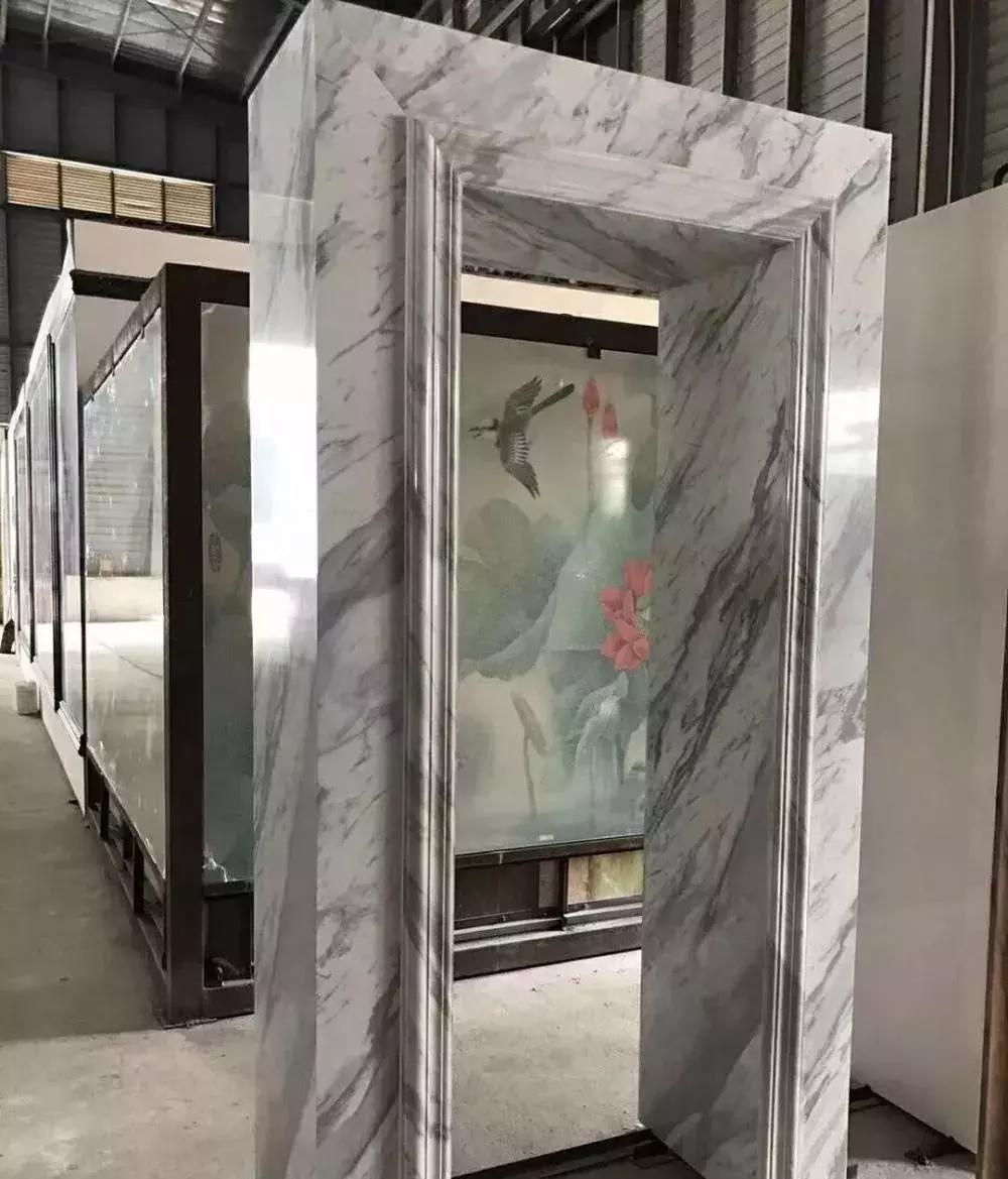 石材电梯门套施工图片,干货大理石电梯门套安装教程图解