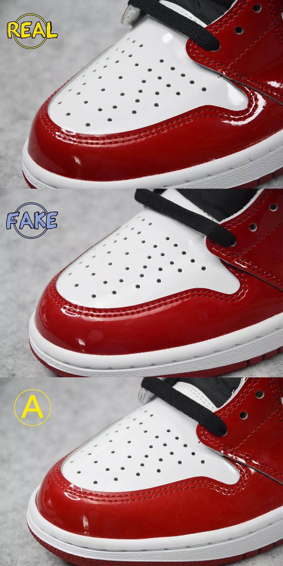 airjordan1和空军1号区别,airjordan1low警灯鉴别