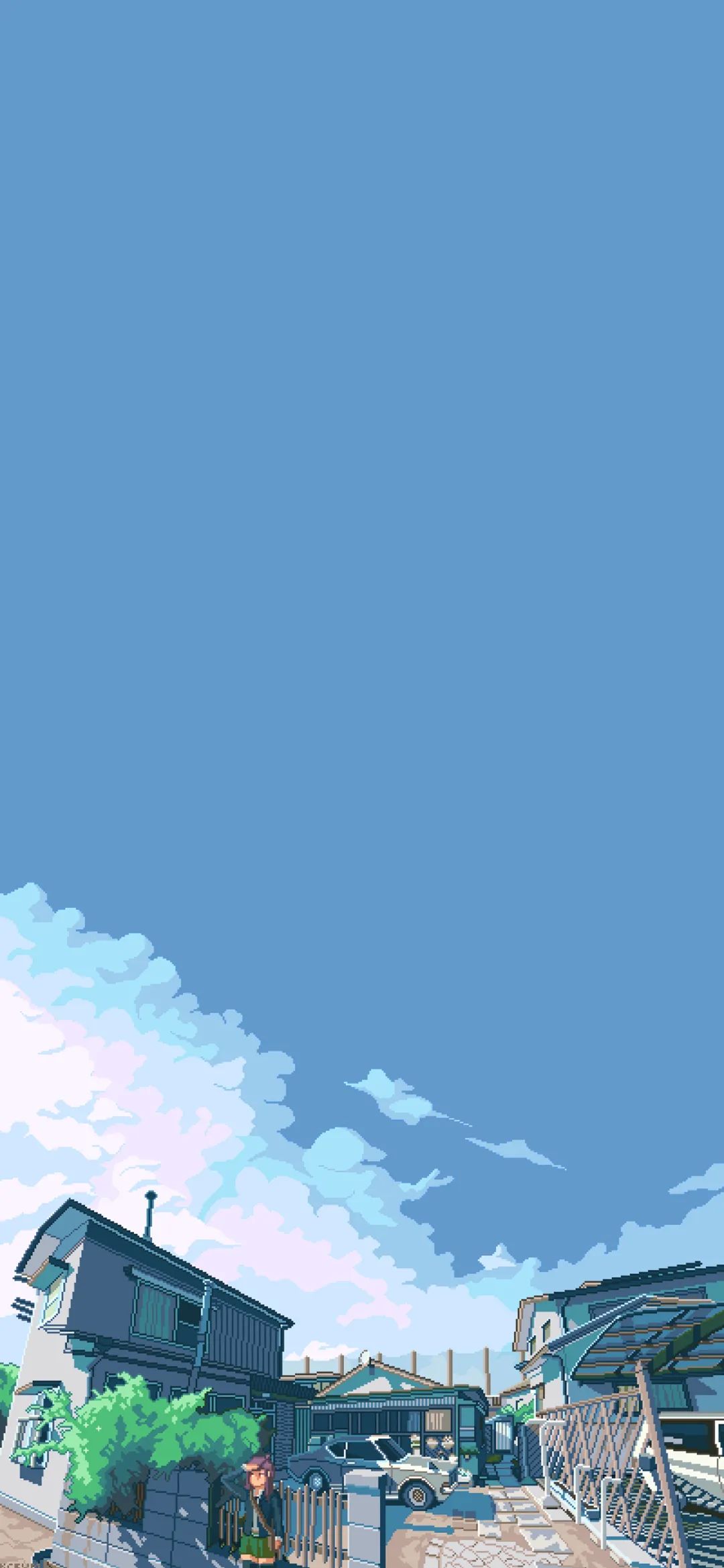 壁纸插画像素风,壁纸推荐像素风和插画风