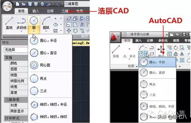 cad怎样快速绘制100个圆,cad中怎么绘制圆的切线
