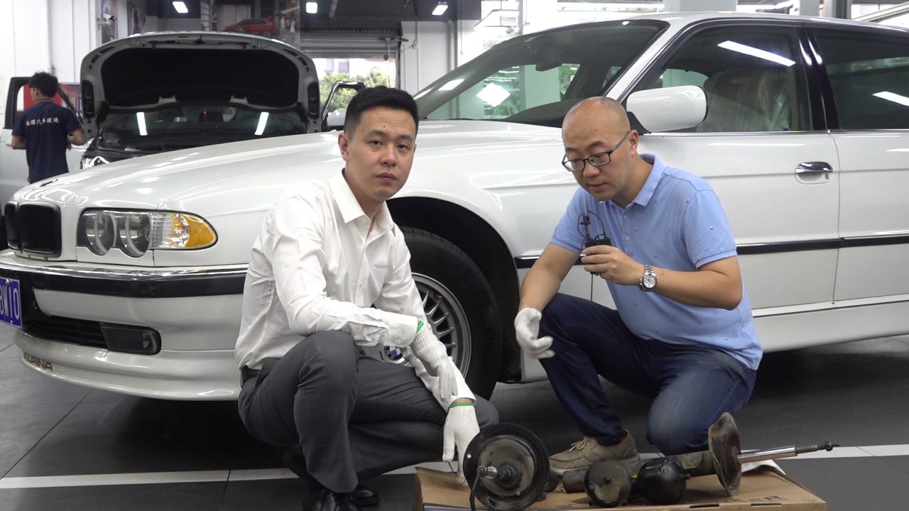 凹凸搞怪车第02期修复BMWE387系EDC减震经验大放送