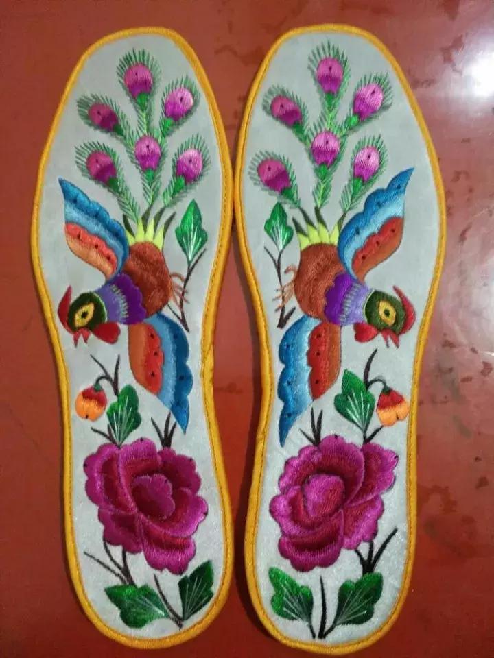 手工艺术鞋垫7层,各种既好看又简单的手工鞋垫