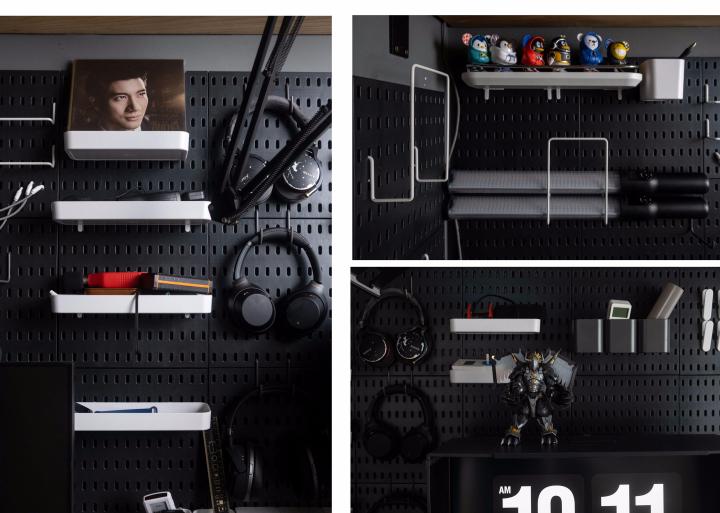 推荐一款简单精致的电脑桌,diy双人实木电脑桌