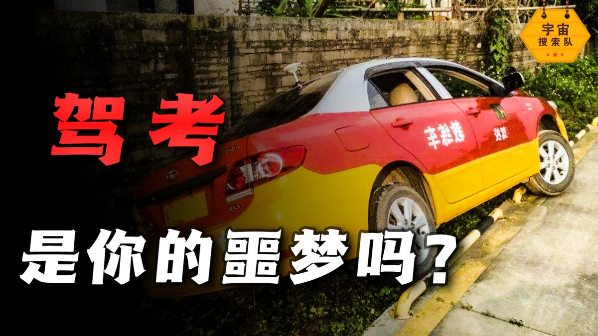 世界上最难的驾考,学车科目二最难的考试