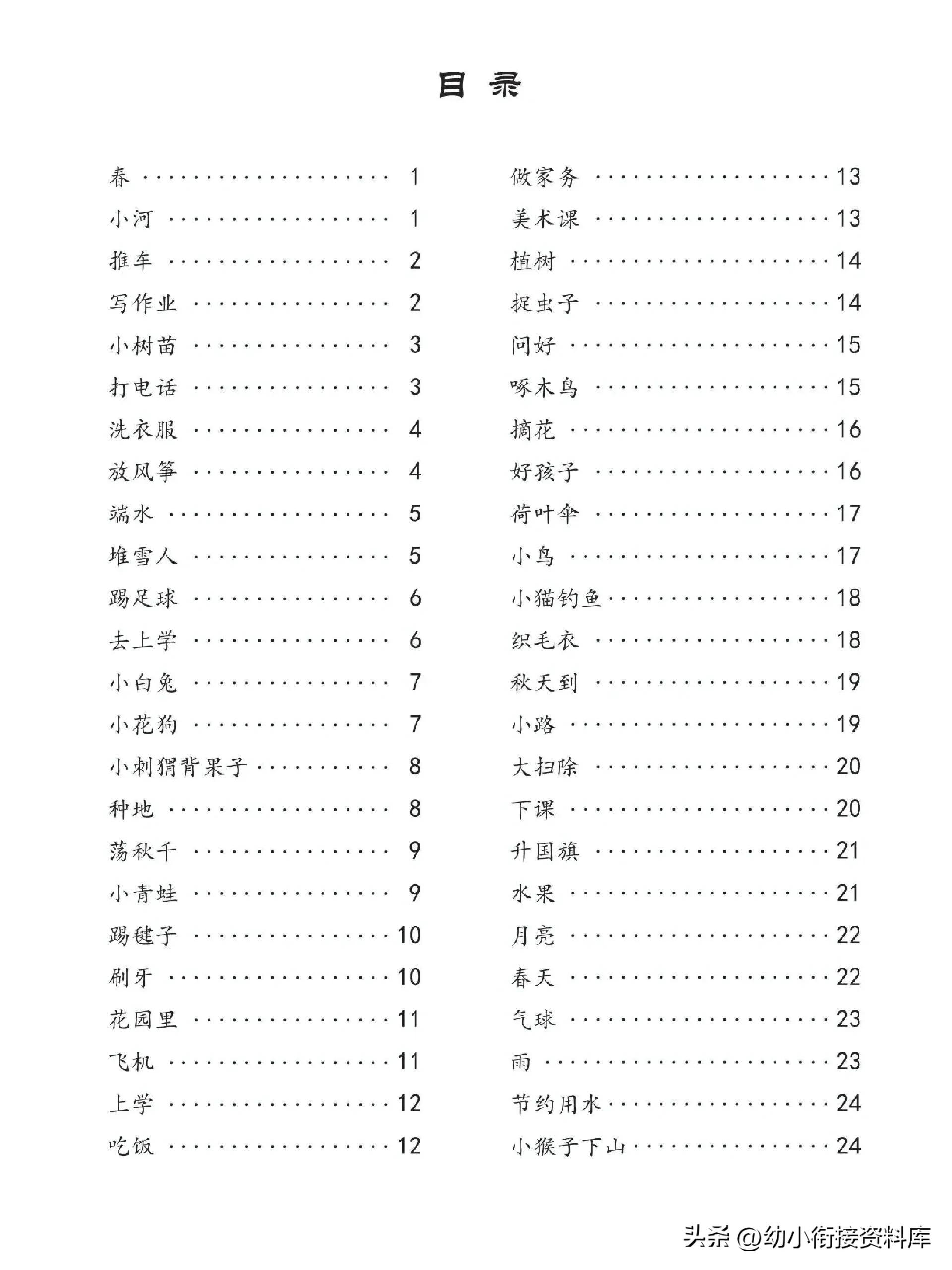 看图说话的图片二年级必考,一二年级怎么学好看图写话