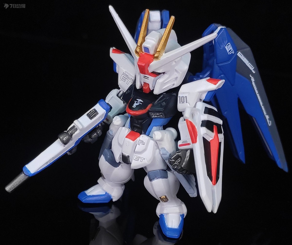 78民间测评：食玩FW新GCCORE自由高达高达中国计划版