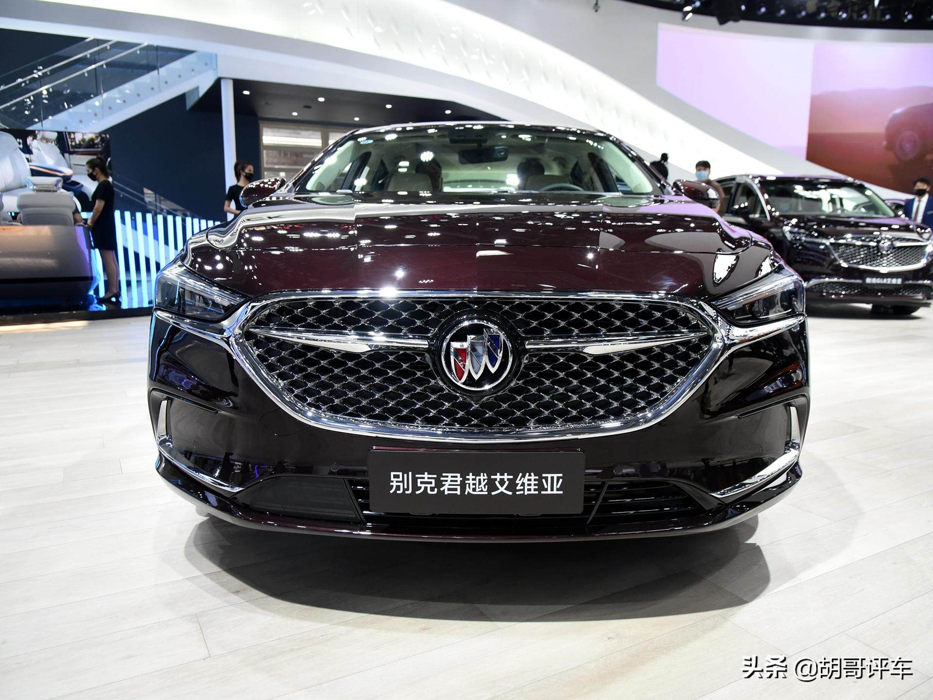 君越新款内饰改装高级感,豪华大屏导航