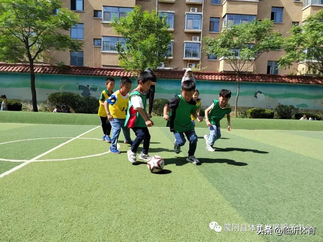 儿童足球比赛蒙阴二小,足够精彩足球比赛