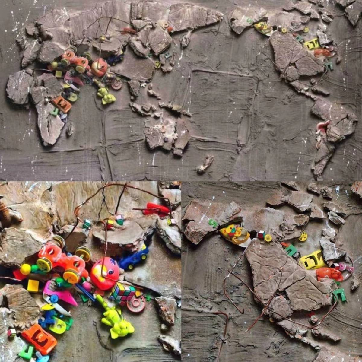 画家冷军6000万的画图片,冷军的画不可思议高清全图