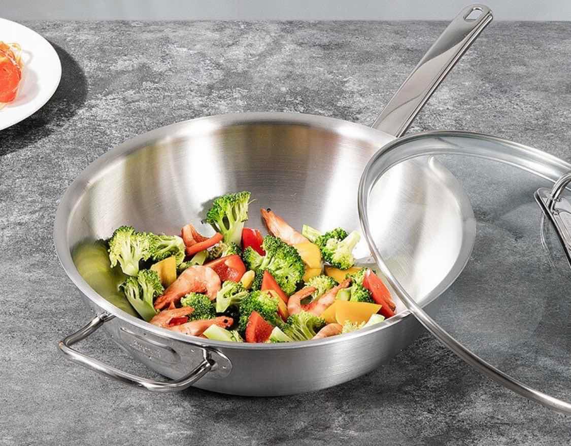 不粘锅铸铁锅,铸铁锅无涂层不粘锅炒锅