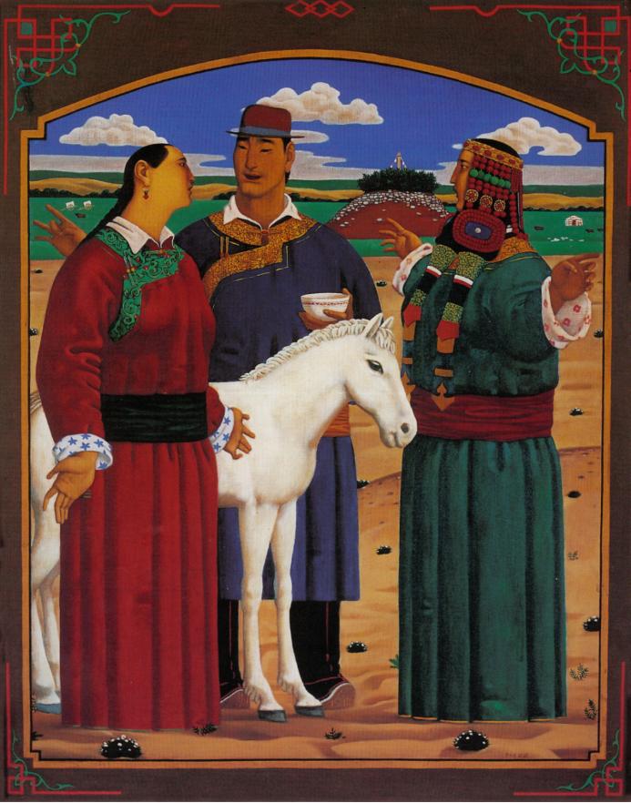 中央民族大学夏展油画作品,油画作品欣赏山东艺术学院