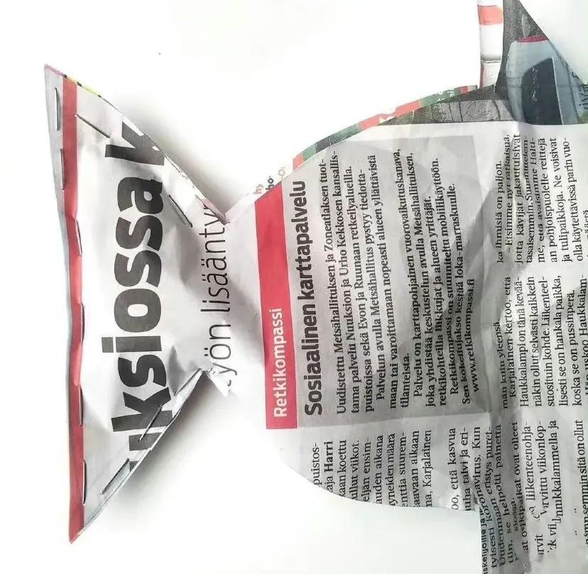 报纸小动物手工图片,纸箱画手工制作动物