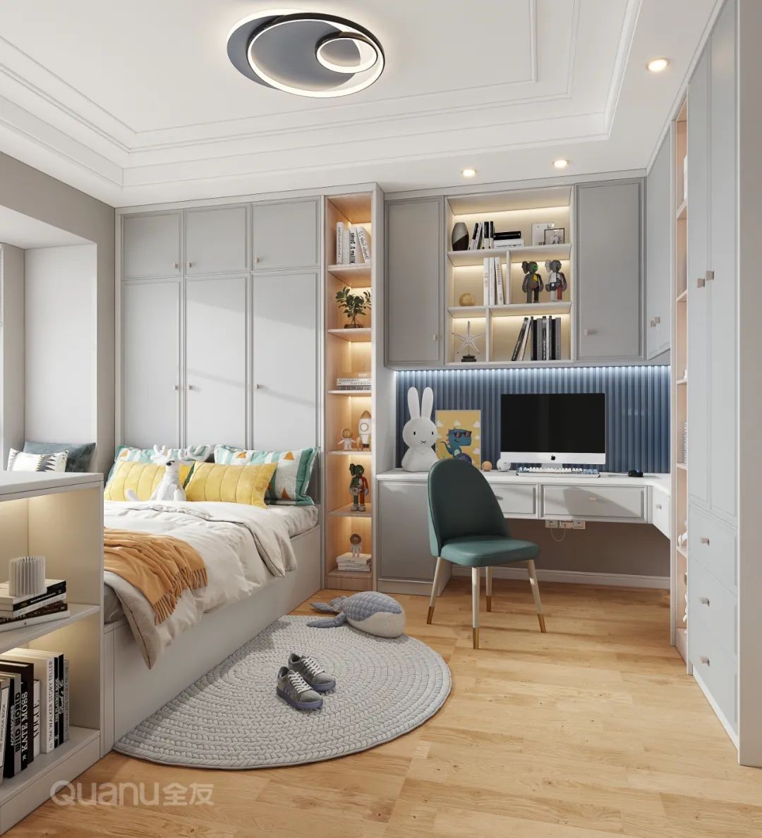 全友定制衣柜详细讲解,全友定制衣柜生态板1280一平贵吗