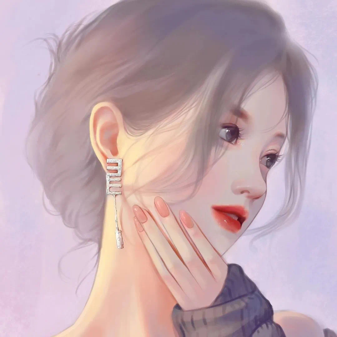 闺蜜头像一人一半两张漫画可爱,闺蜜头像真人仙气高颜值高马尾