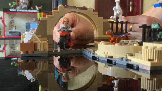 乐高侏罗纪世界暴虐迅猛龙暴走,乐高侏罗纪世界暴虐龙追逐系列