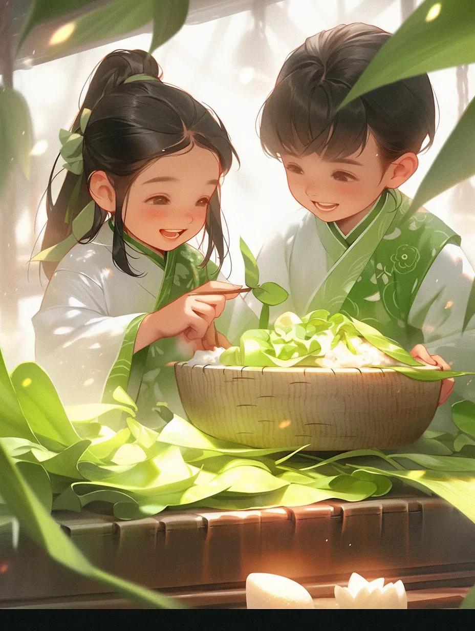 端午节绘画中国风海报,端午节海报手绘图片大全无字