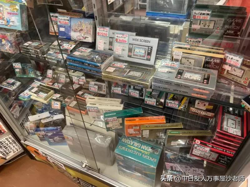 日本二手中古游戏店,日本二手游戏的店铺