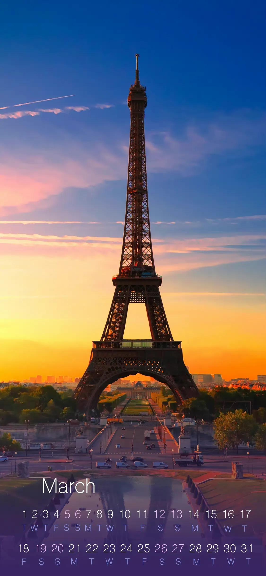 三月日历壁纸电脑,三月日历锁屏