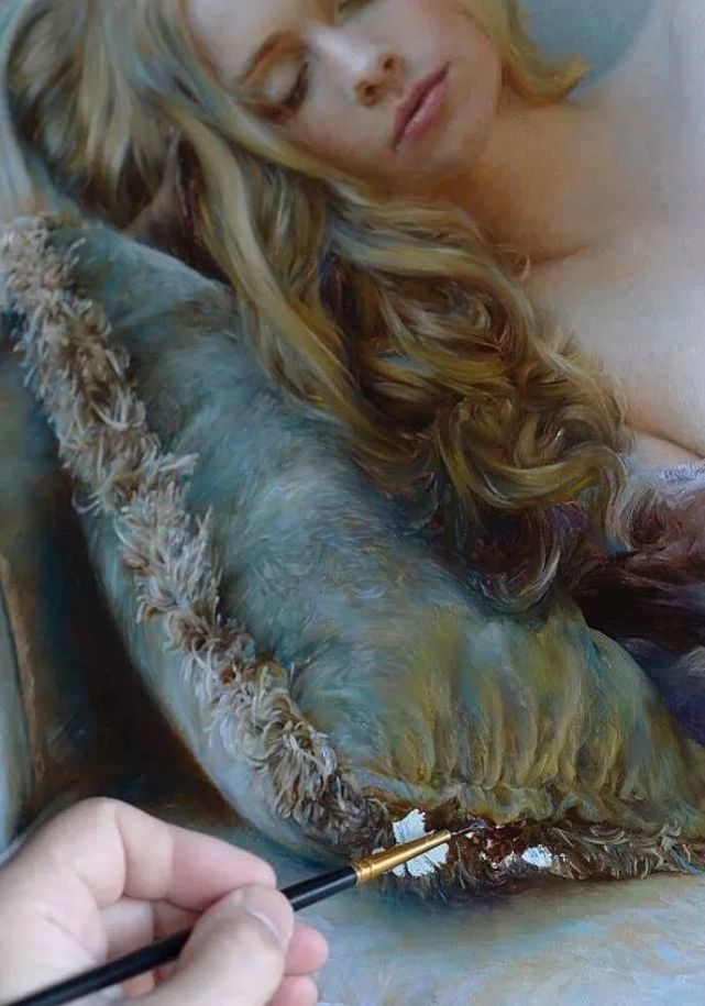 俄罗斯艺术家玛丽娜绘画,俄罗斯玛丽娜的画