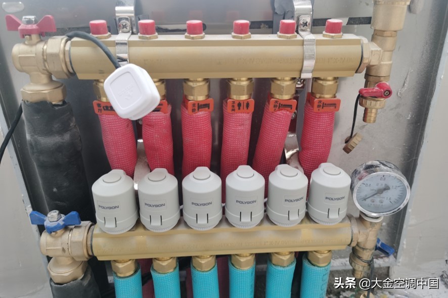 地暖铁网安装流程,地暖安装流程现场展示图