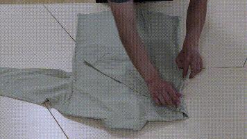 兵哥叠衣服教学,兵哥教你叠衣服常服