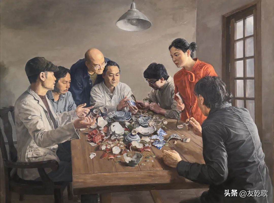 中国油画院写实油画,中国艺术研究院油画作品图片