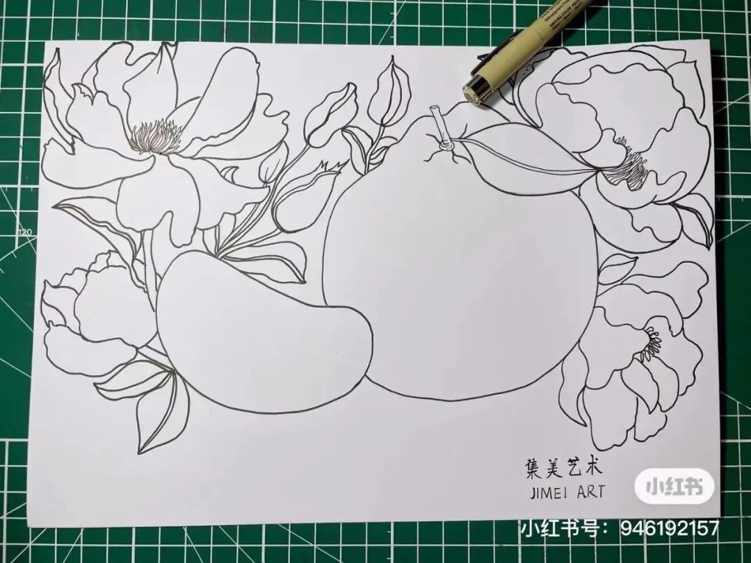 彩铅画出马克笔的效果,彩铅马克笔混合画