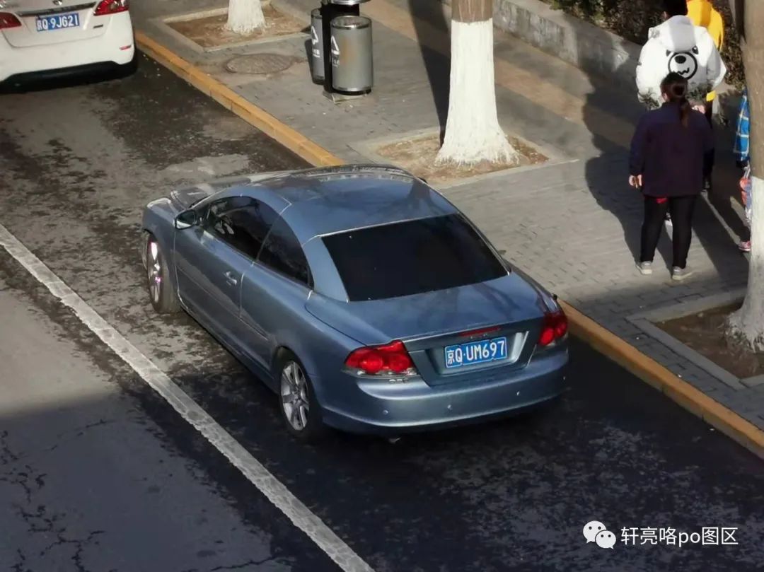 沃尔沃敞篷车c70外观爆改,低调的车沃尔沃