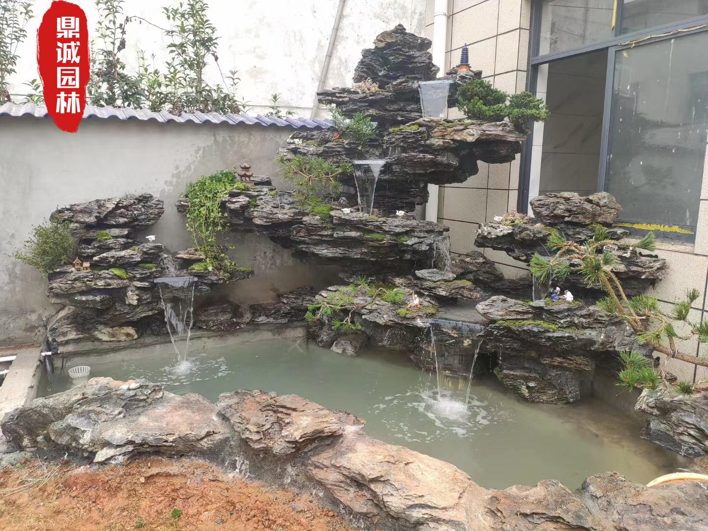 英德石假山制作教学,英德石造景教程