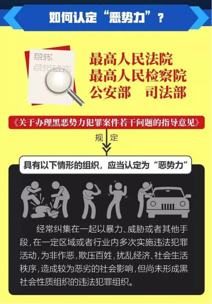这十种行为不算黑恶犯,黑恶的十种表现
