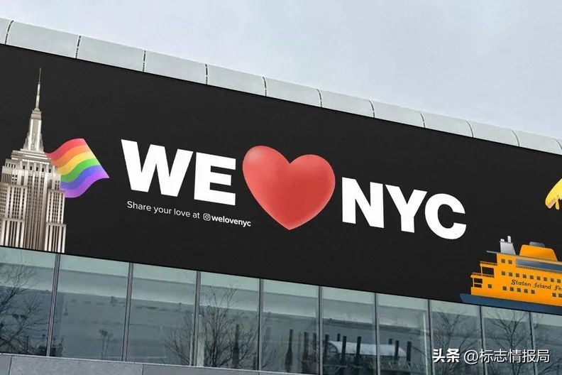 纽约的新logo,纽约logo设计