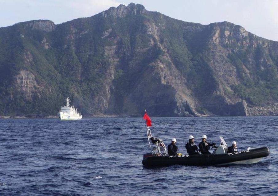 日船进钓鱼岛领海被驱离,中日领海大陆架争端起因