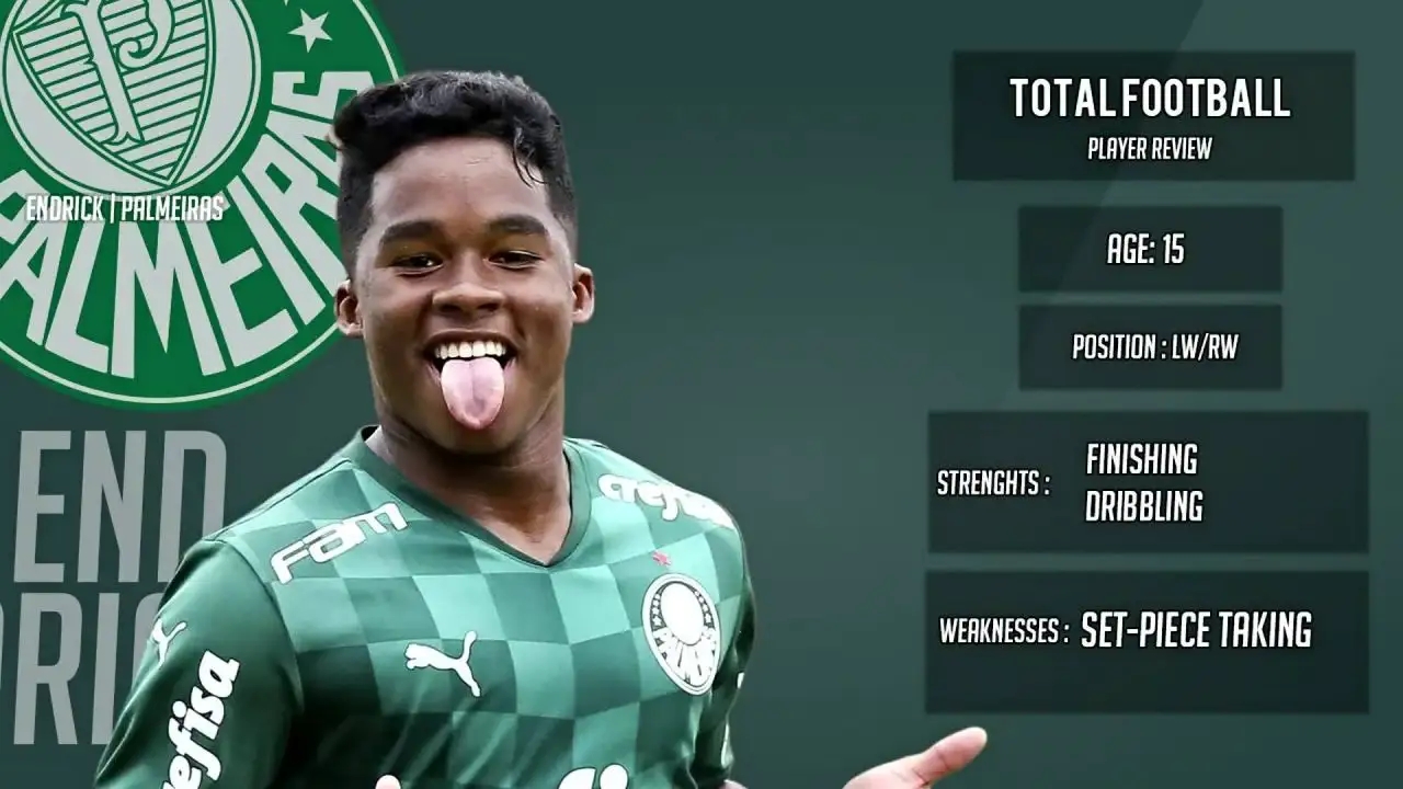 巴西球员恩德里克身高,巴西恩德里克集锦