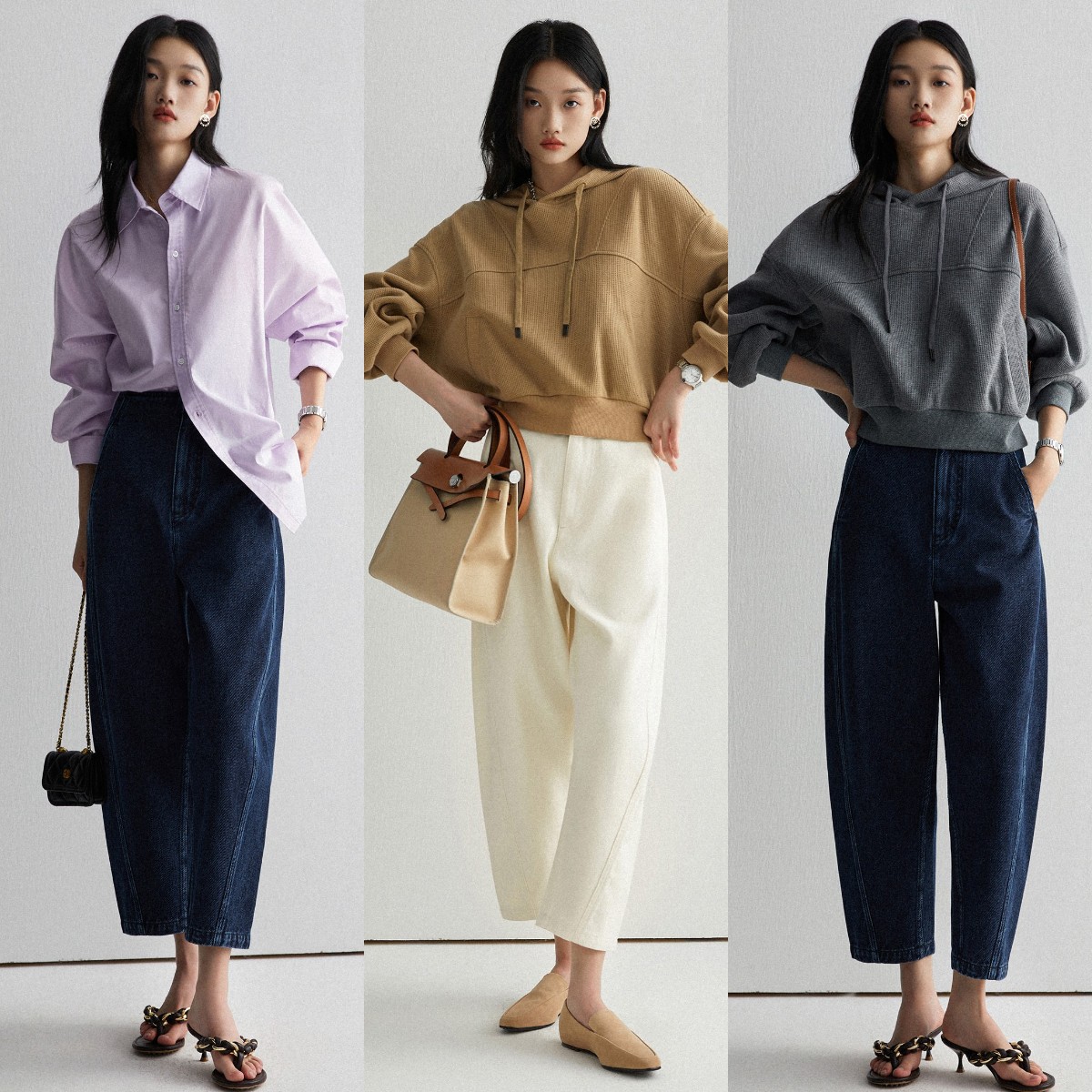 小个子穿搭秋冬9分裤,小个子穿搭技巧八分裤