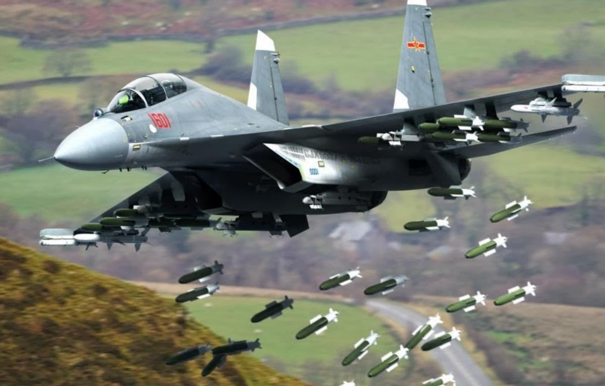 解放军歼16运20细节,中国歼16图片