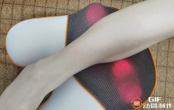 久坐不累，四头挤压按揉，SKG按摩腰靠T5评测