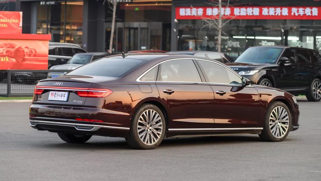 二手奥迪黑a8l,二手顶配奥迪a8l