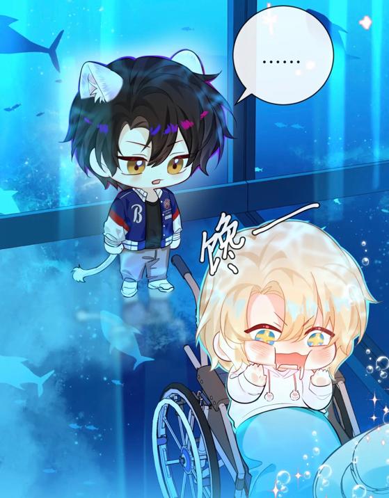 人鱼陷落:啵啵鱼画师示爱,兰波进入水族馆,是到了自助餐厅吗