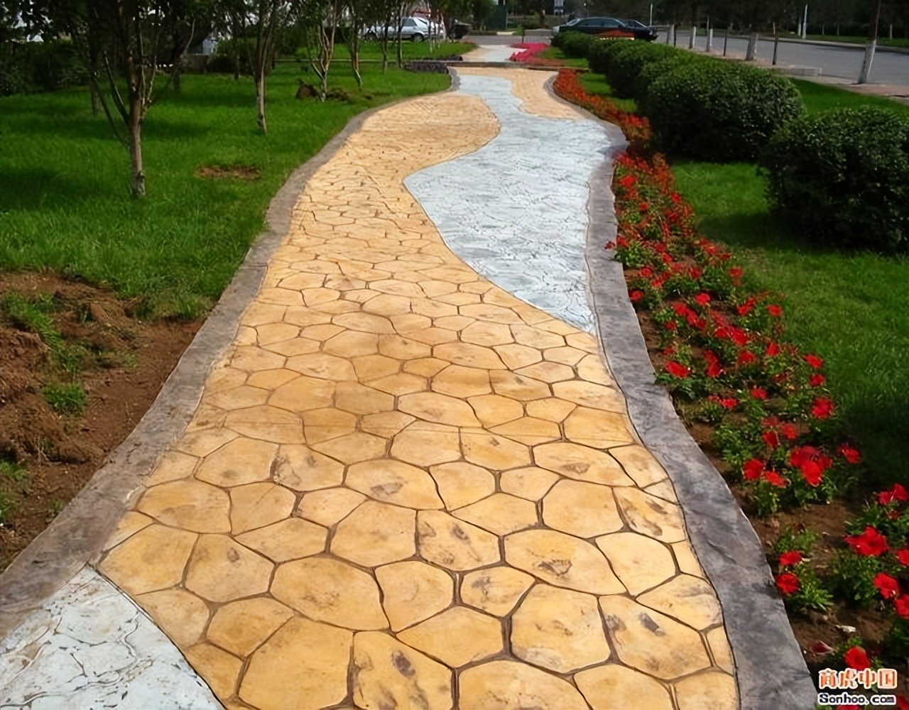 正宗彩色混凝土主要功能与优势,彩色混凝土弊端