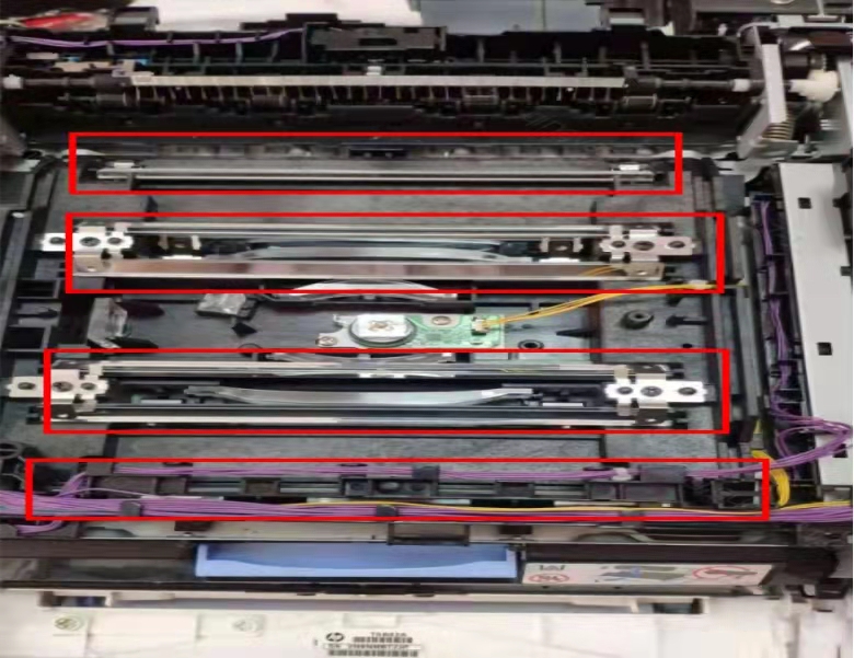 硒鼓打印出来有横条纹怎么处理啊,彩色墨盒打印出来模糊是什么原因