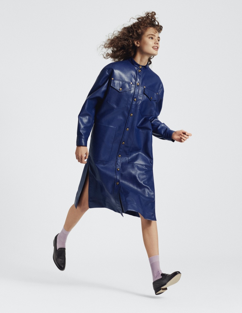 德国超模安娜·米拉（AnnaMilaGuyenz）拍摄的时尚杂志