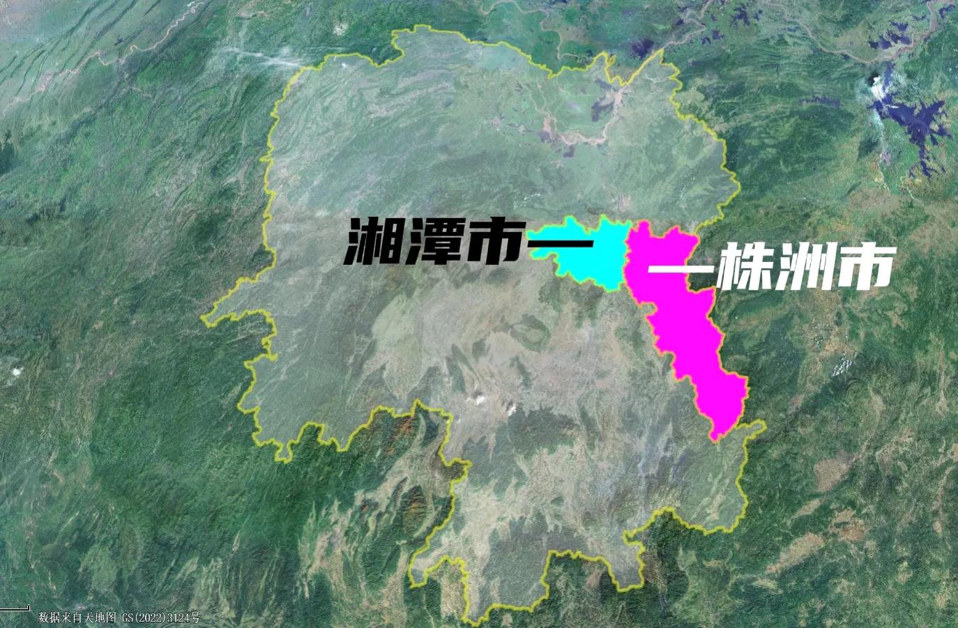 长沙株洲湘潭合并成市有多大,长沙可能合并湘潭和株洲吗