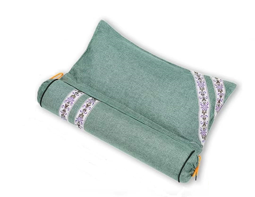 颈枕推荐评测短脖子,蓝色颈椎枕测评