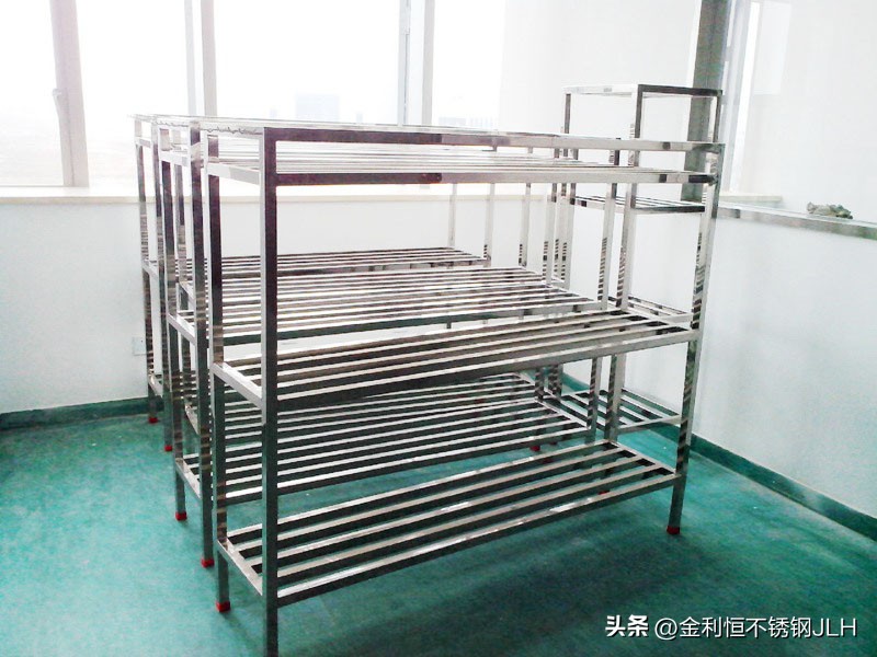 餐饮厨房不锈钢置物架定制,厨房不锈钢置物架源头工厂店