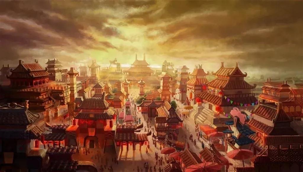 夏宋辽金元朝代顺序,夏到清的朝代更替图手绘