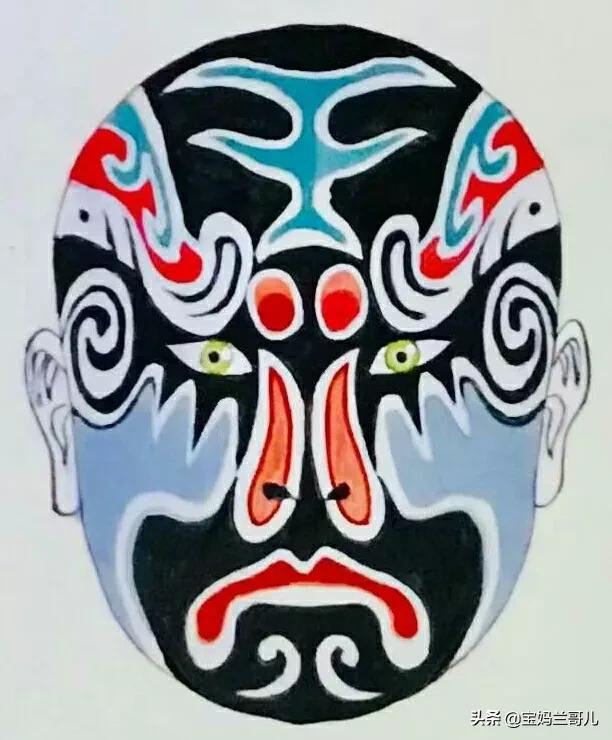 京剧脸谱大全图片欣赏,最好看的京剧脸谱图片大全