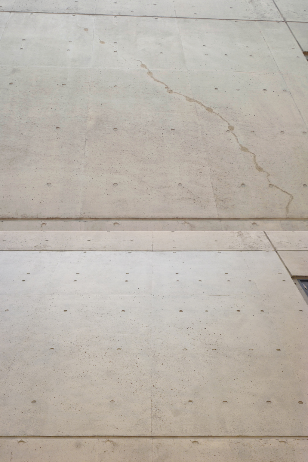 混凝土快速修复地面,混凝土颜色不一样怎么修补