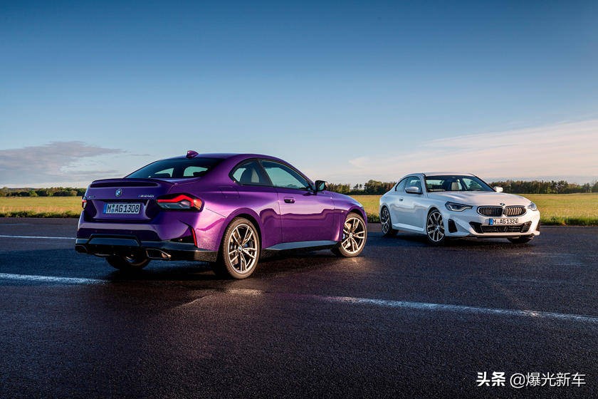 2022宝马2系两门轿跑车,2022款宝马2系225i曜夜版